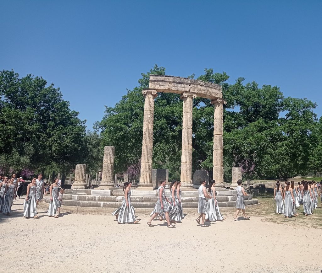 Επίσκεψη της Α΄ Γυμνασίου στην Αρχαία Ολυμπία